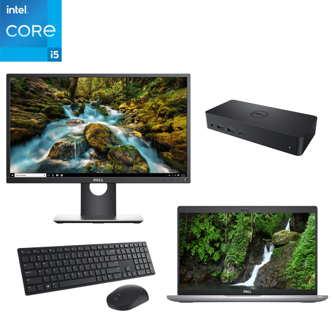Dell 5420 Laptop, Monitor & Docking Station Bundle - Refurbished