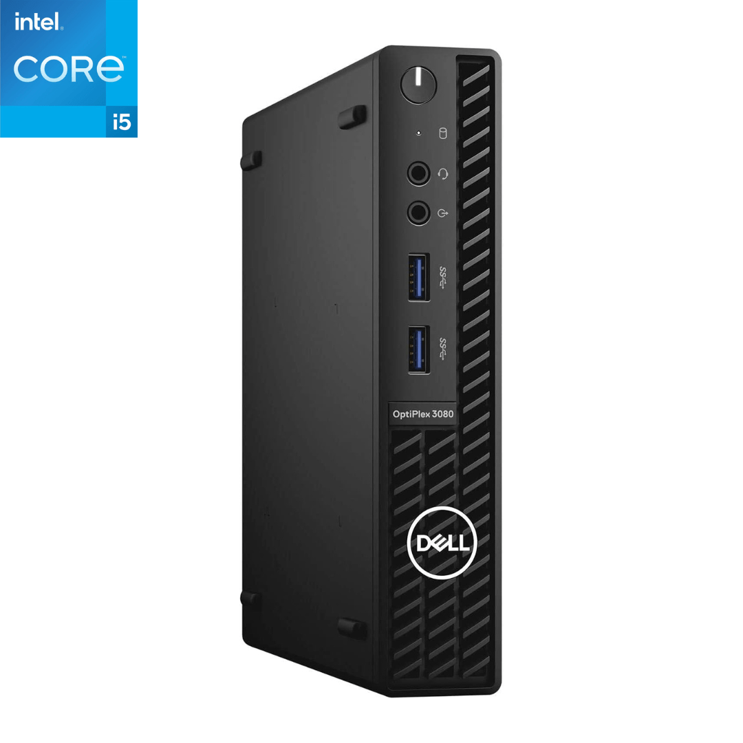 Dell OptiPlex 3080 Micro i5 Desktop - Refurbished | Evergreen Dell OptiPlex 3080 Micro i5 Desktop - Refurbished | Evergreen
