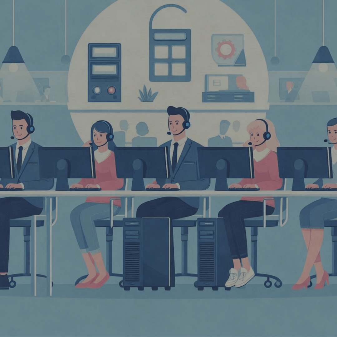 Desktops for Call Centers Main Banner.