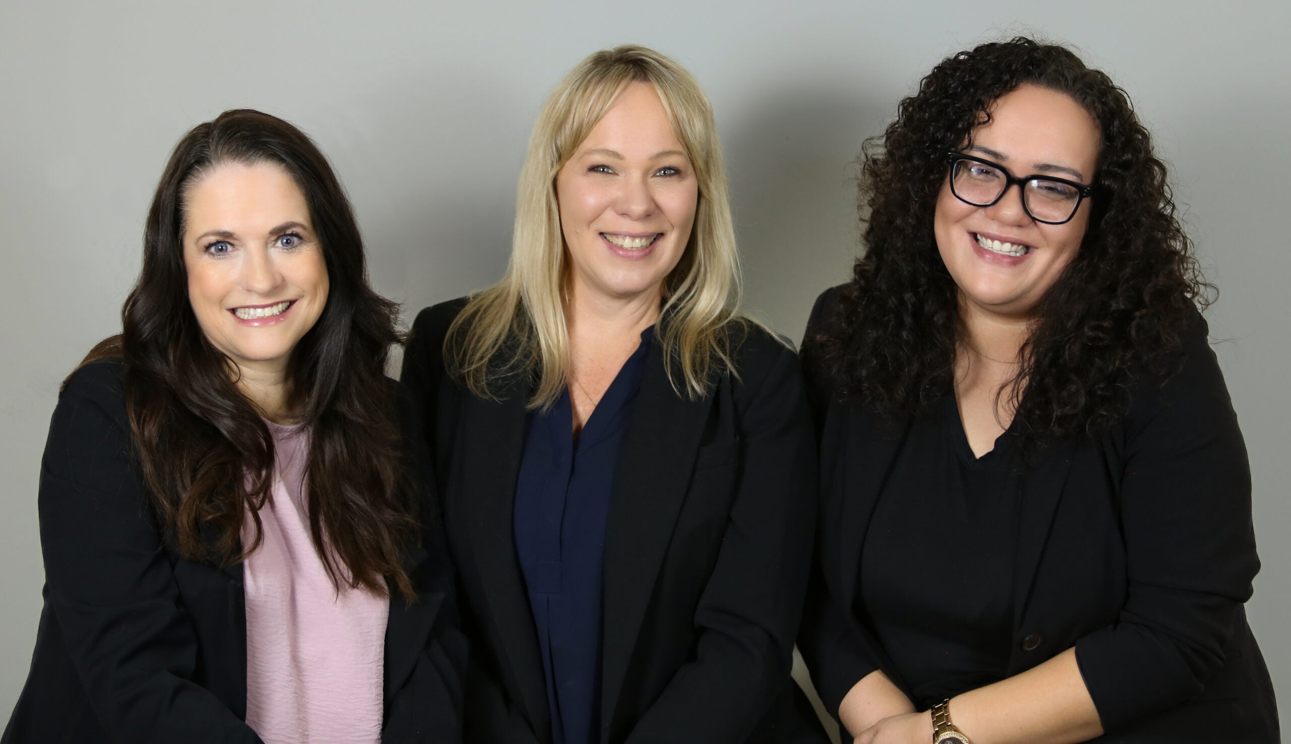 Evergreen Electronics sales reps. From left to right: Lori Beers, April Potter, Sam Mireles.