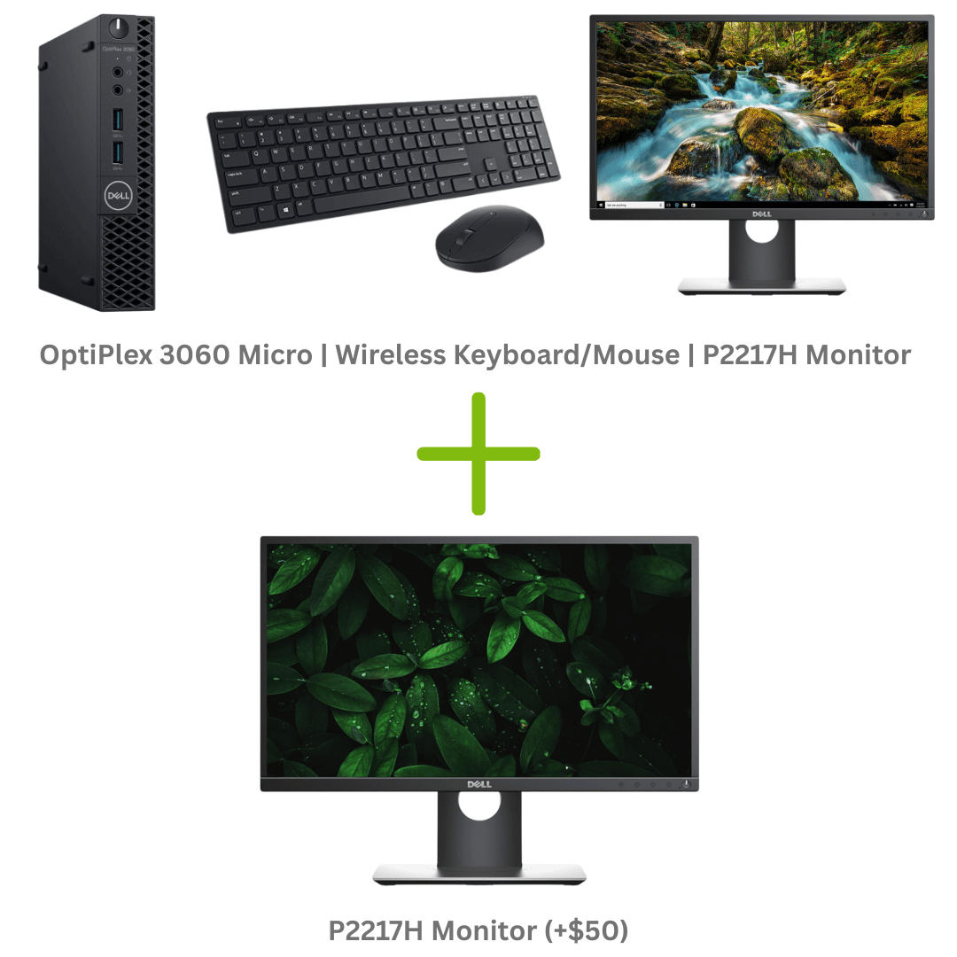 Dell 5420 Laptop, Monitor & KB/Mouse Bundle - Refurbished
