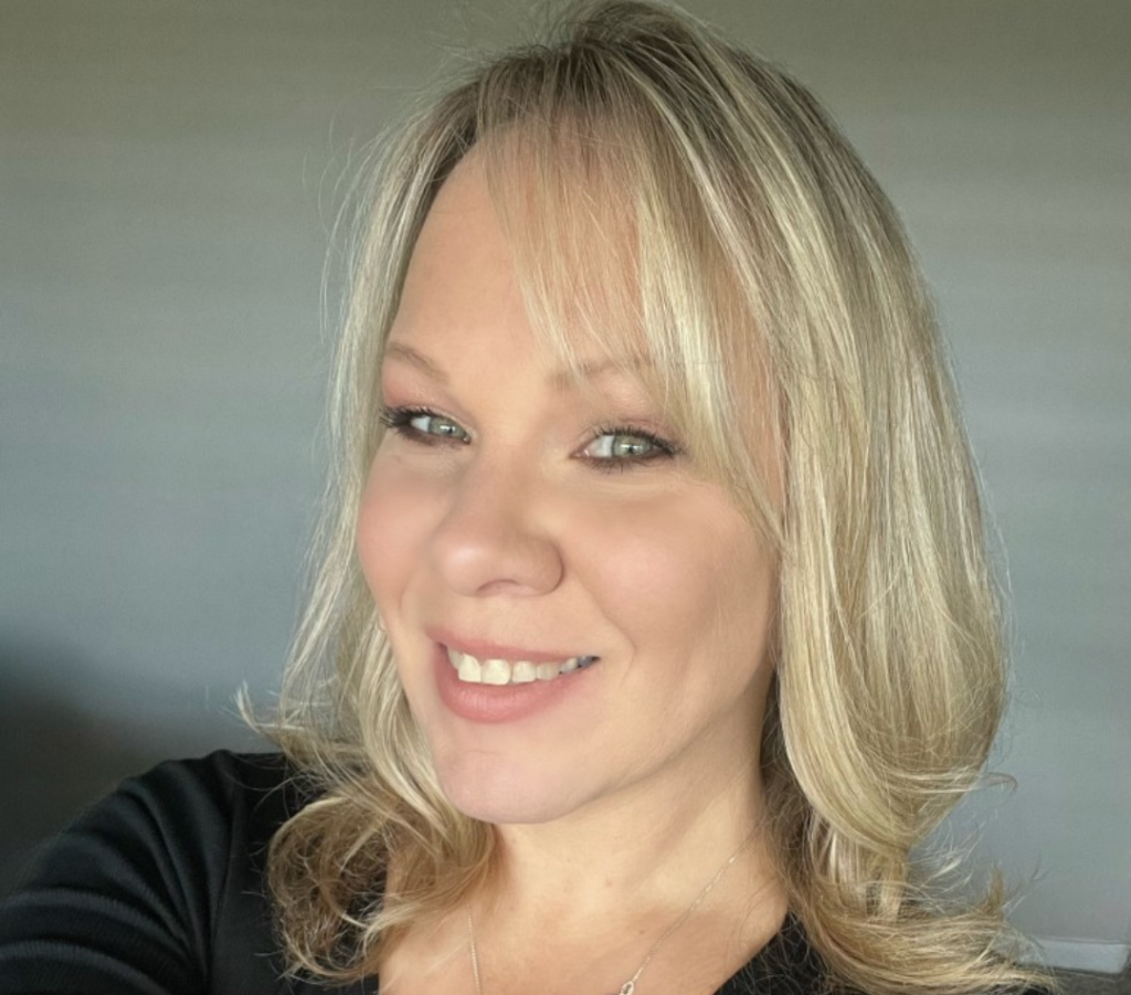 April Potter Evergreen Electronics VP of Sales, leads sales agent.