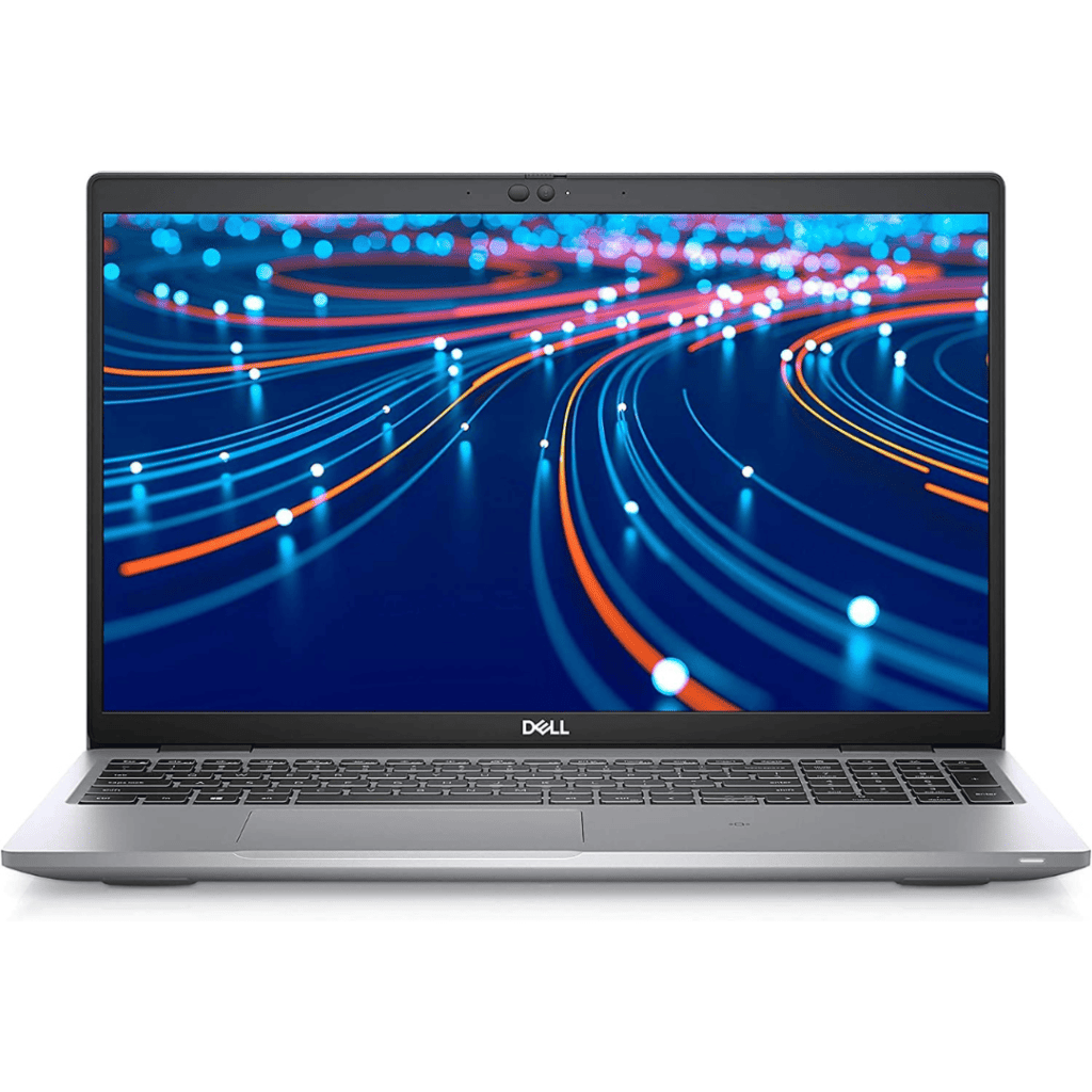 Front view of Dell Latitude 5520 laptop.