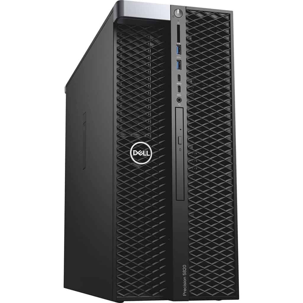 Dell Precision 5820 Tower Front Side View