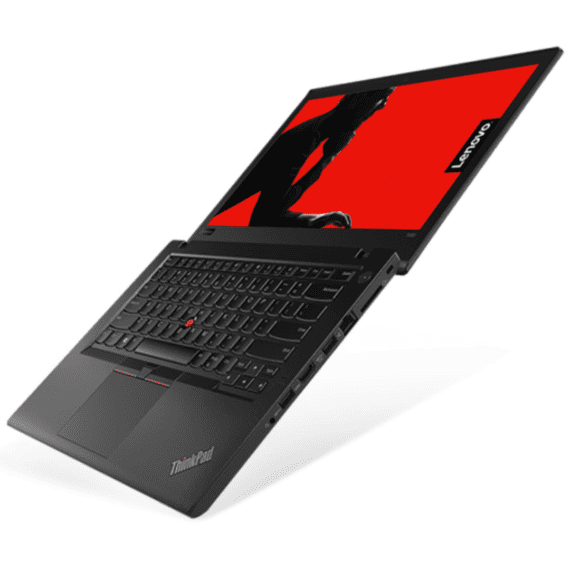 Lenovo ThinkPad T490s Laptop Folded Flat