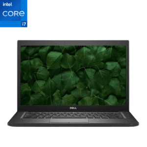 Front view of the Dell Latitude 7490 i7 Laptop from Evergreen Electronics.