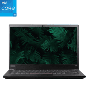 Front View of Lenovo ThinkPad T490 i5 Laptop from Evergreen Electronics.